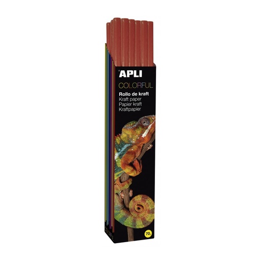 [14443] ROLLO KRAFT APLI 14443 1X25 M ROJO