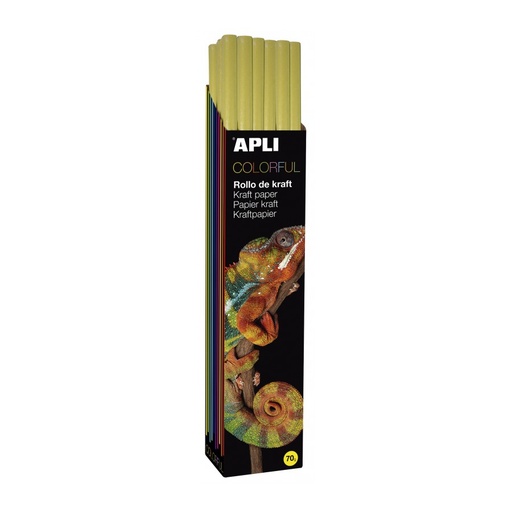 [14416] ROLLO KRAFT APLI 14416 1X 3 M. AMARILLO