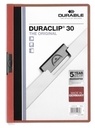 CARPETA DURACLIP 2200-03 30 H. ROJO